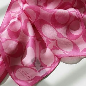 NWT COACH Bias Jumbo Signature Scarf
