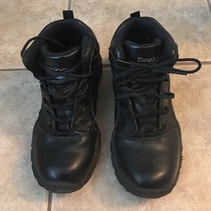 Men's Reebok non slip shoe.