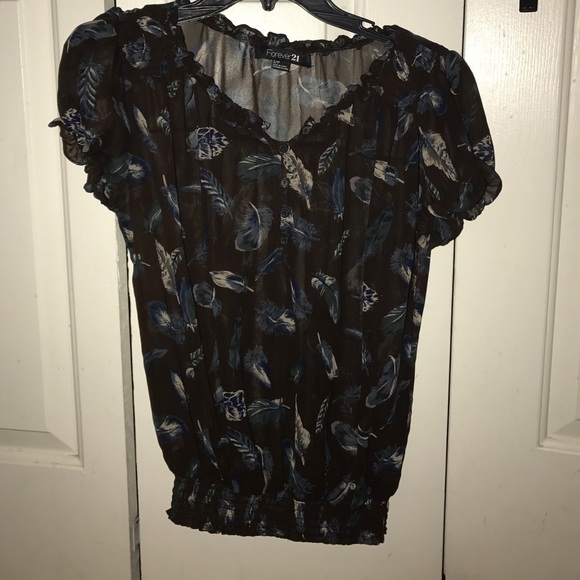 Brown blouse