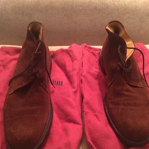 Bruno Magli suede ankle boots