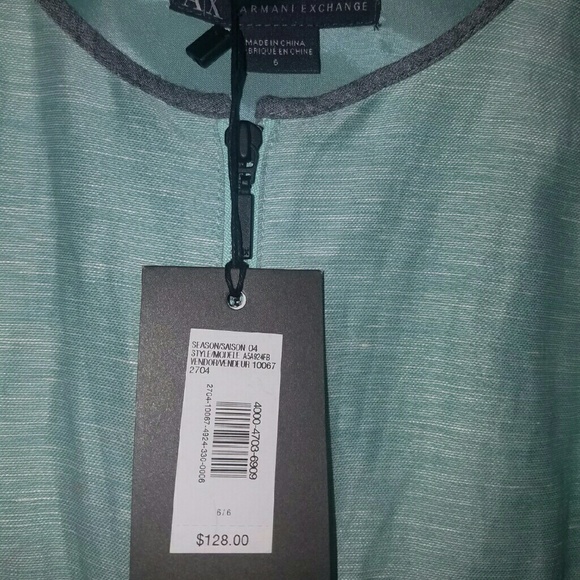 Armani Exchange Iced Mint dress - Picture 3 of 4