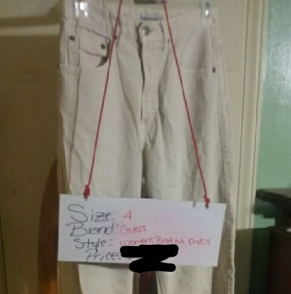 Khaki jeans