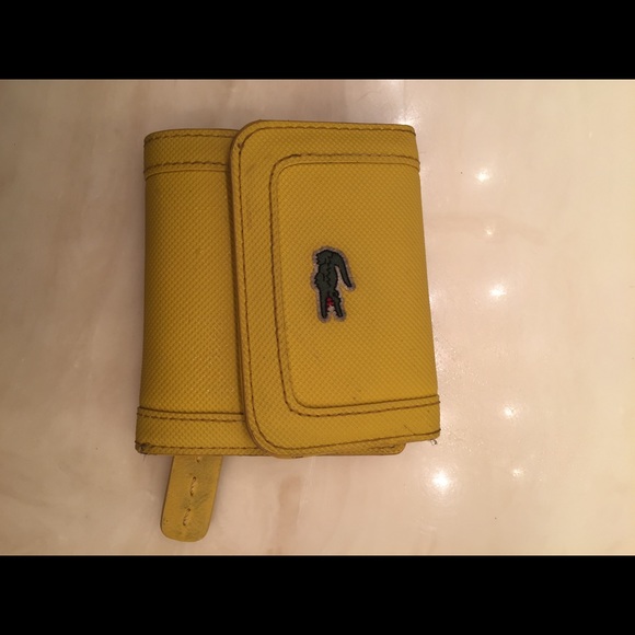 lacoste small wallet