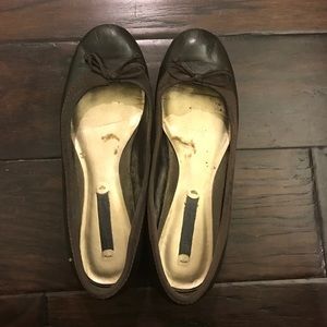 Nine West dark brown ballet flats