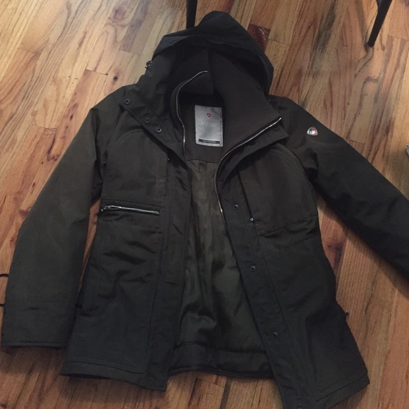 post card Jackets & Blazers - Postcard jacket--olive colored