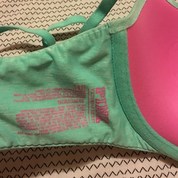 Mint Green VS Pink bra - Picture 2 of 2