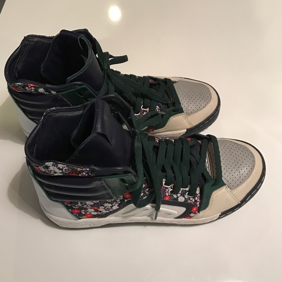 Adidas X Opening Ceremony Navy/Floral Sneakers