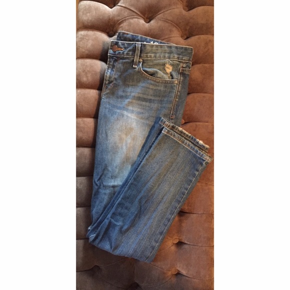 Gap ripped jeans