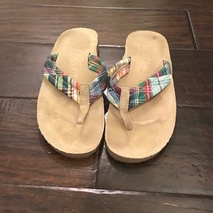 Tommy Hilfiger plaid sandals
