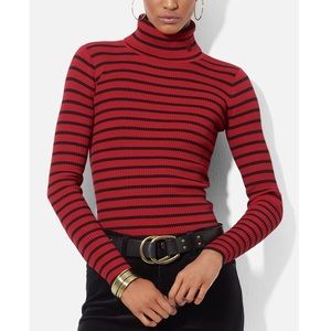 Striped Turtleneck