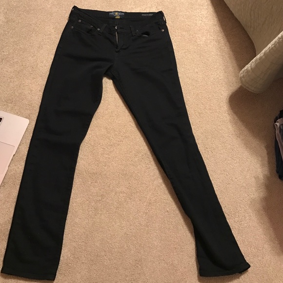 Size 8/29 Black Lucky Brand Jeans