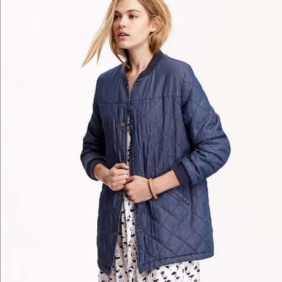 old navy quilted jacket