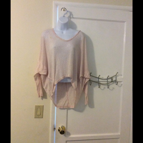 Brandy Melville Tops - Brandy Melville oversized sheer long sleeved top