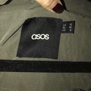 ASOS utility military soft jacket