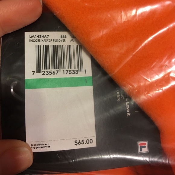 Large half zip pullover - Picture 2 of 2