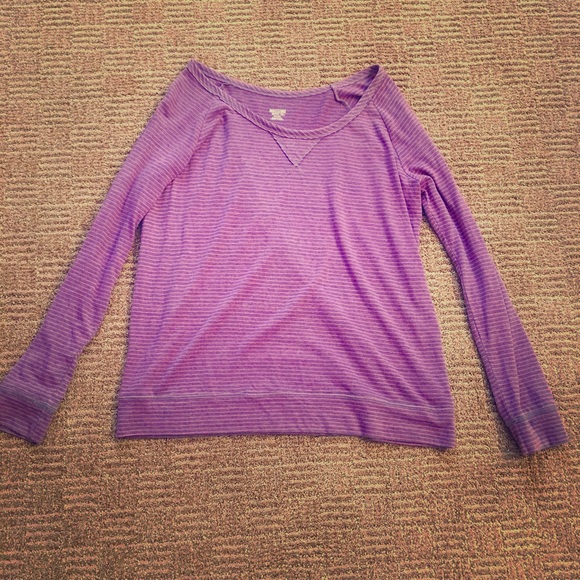 Striped long sleeve shirt