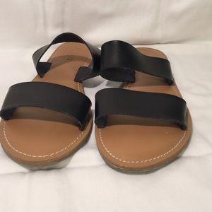 Black sandals