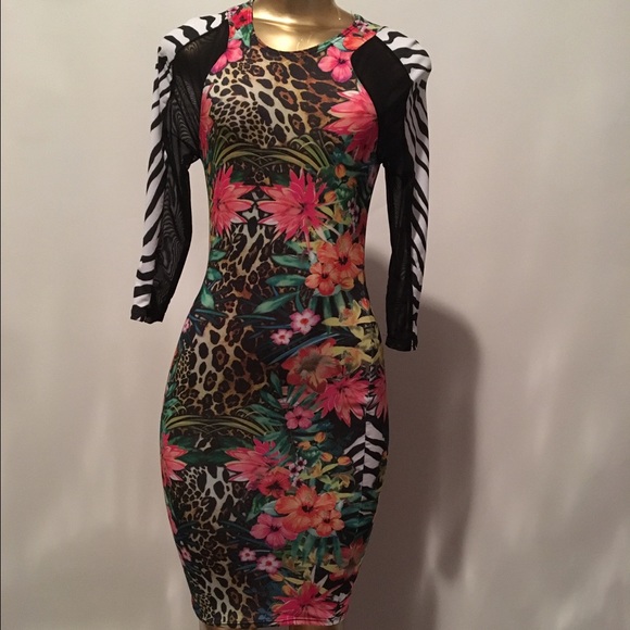Sexy Print Dress