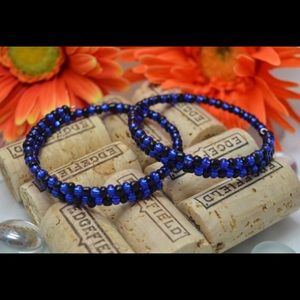 2 Memory Wire Bangle Bracelet