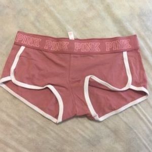 PINK logo boyshort panties