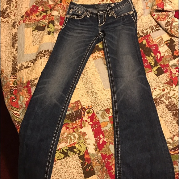 Girls Miss me jeans size 12 boot cut
