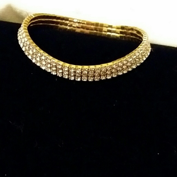 Jewelry 3 Rows Rhinestone Tennis Ankle Bracelet Poshmark