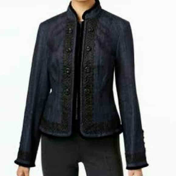 Oh So Chi INC denim military jacket