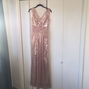 Rose gold Dress