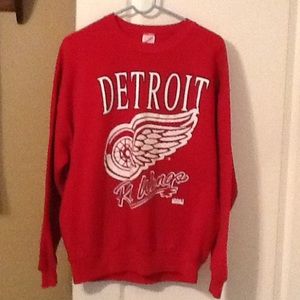 Hockey sweatshirt (Red Wings)