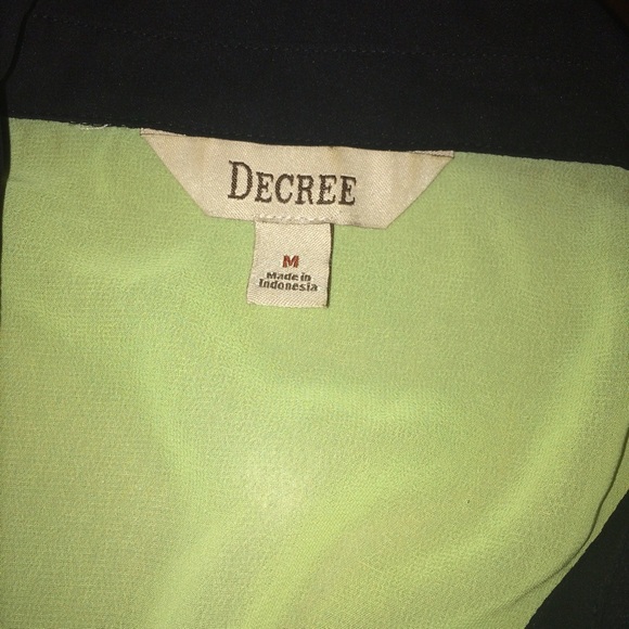 🔥Clearance sale! Decree sheer button up - Picture 2 of 3