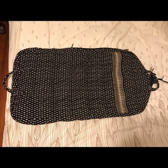 Vera Bradley garment bag NWT retired zebra print