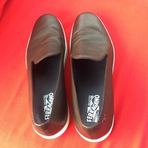 Salvatore Ferragamo men's slip ons, size 12