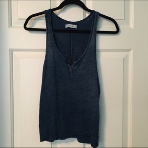 Abercrombie & Fitch Tops - Abercrombie & Fitch XS Jean style tank Abercrombie & Fitch Tops - Abercrombie & Fitch XS Jean style tank