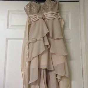 Deb High/Low Formal Party Dress