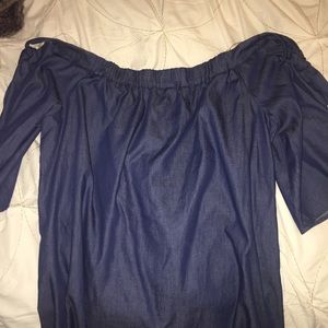 DO+BE off the shoulder top