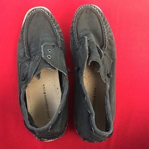 Gently used John Varvatos men's shoes, size 12