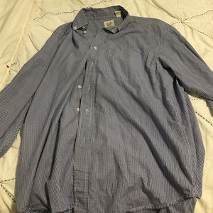 Gap Men's gingham shirt