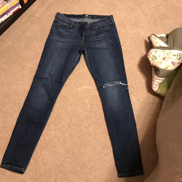 Size 31 - 7 For all Mankind jeans