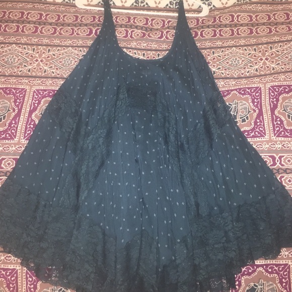 Free people lace slip dress
