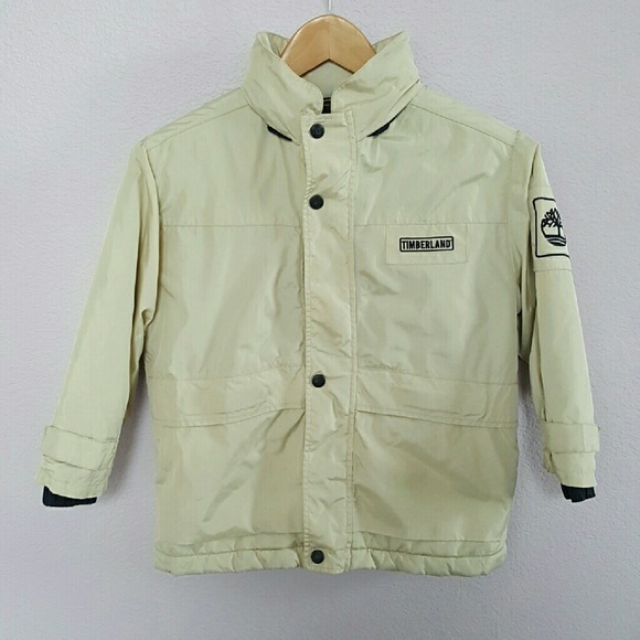Boy's Timberland Jacket with Hideaway Hood 6Y
