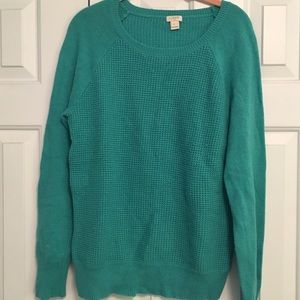 J. Crew Factory Waffle Sweater