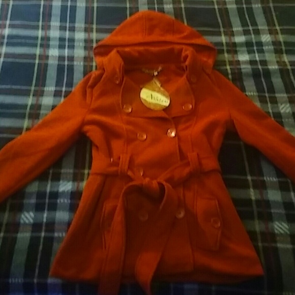 Ashley Fleece Pea Coat - Picture 2 of 4
