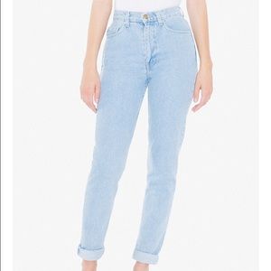 American Apparel high waist Jean