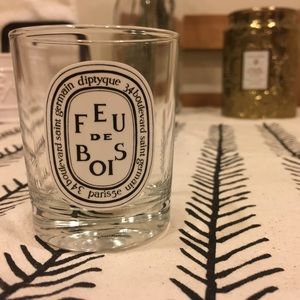 Diptyque small candle jar