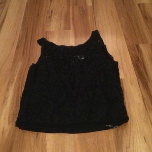 Navy Blue Hollister Tank Top