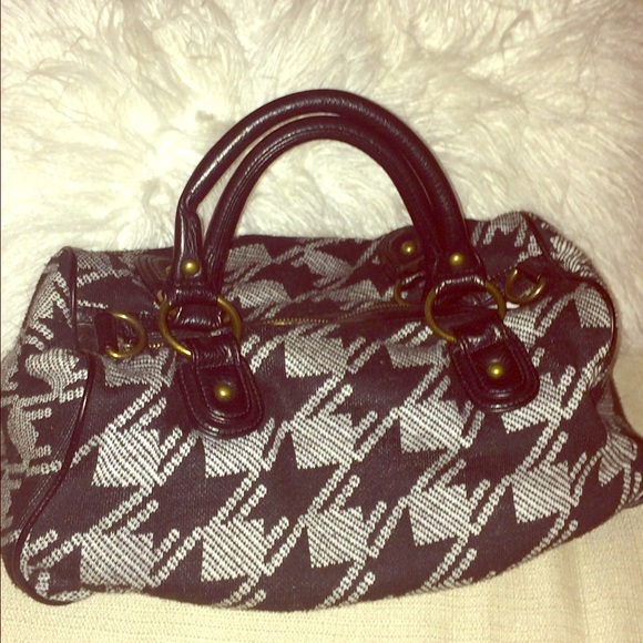 American Eagle Houndstooth Purse