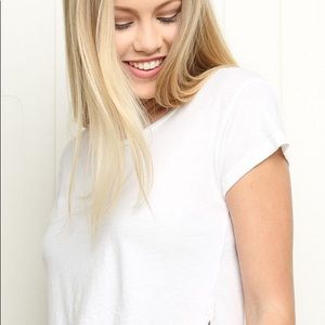 Brandy Melville boxy cropped tee