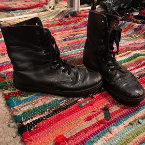 Dr Martens combat boots