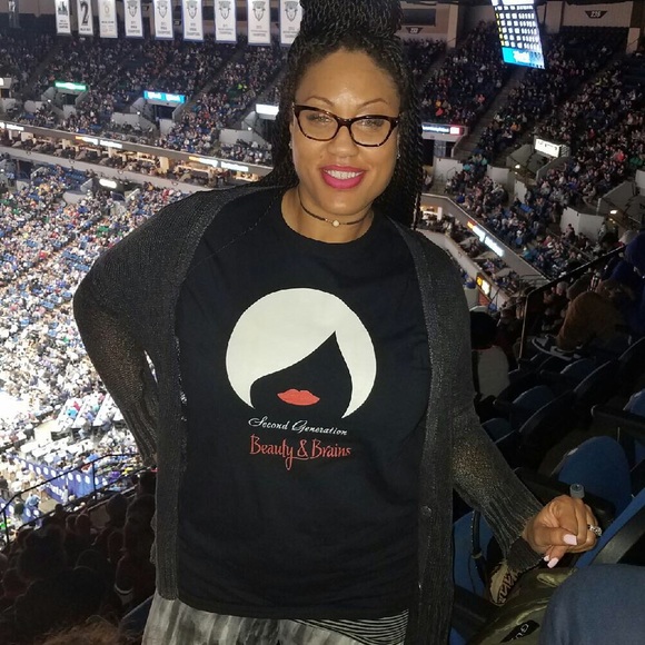 2nd Generation Beauty & Brains T-shirt