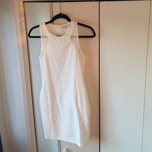 Zara. Size M. White rehearsal dinner dress